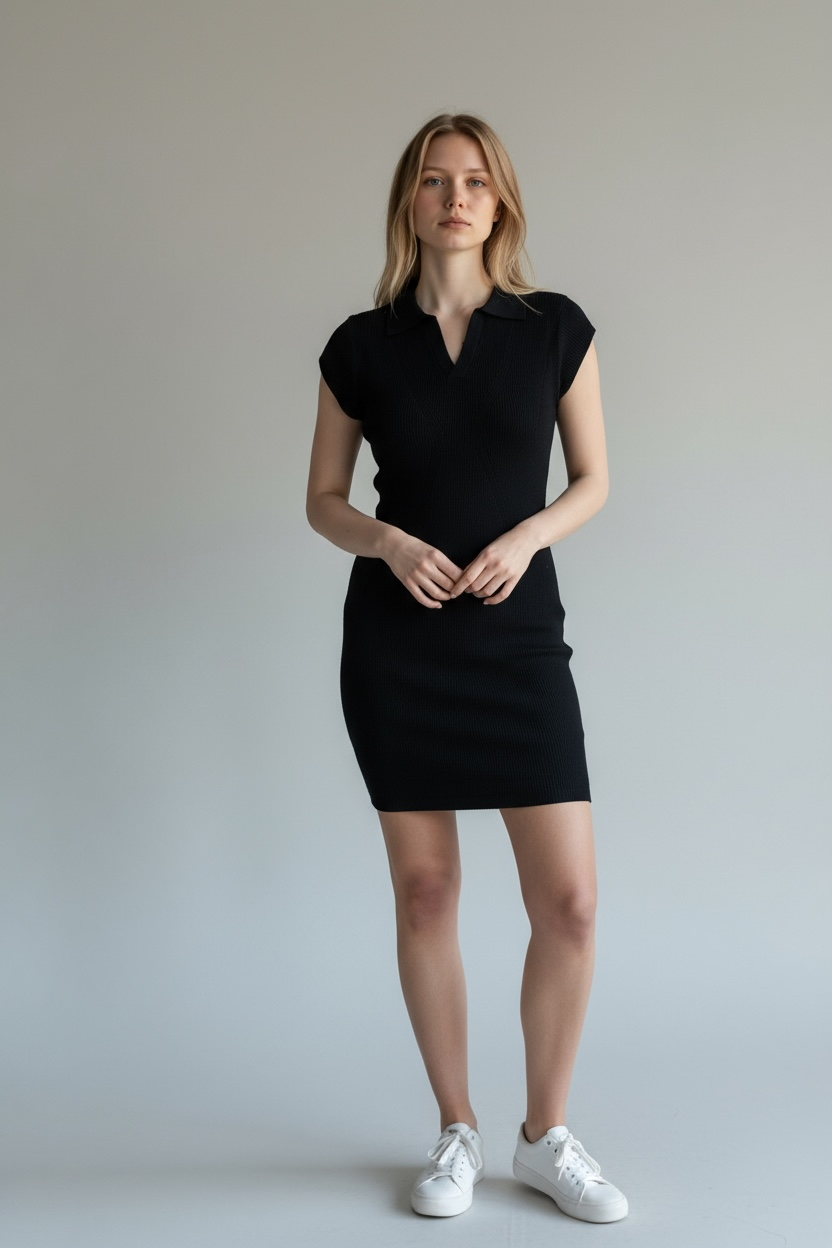 Minimal Knit Dress