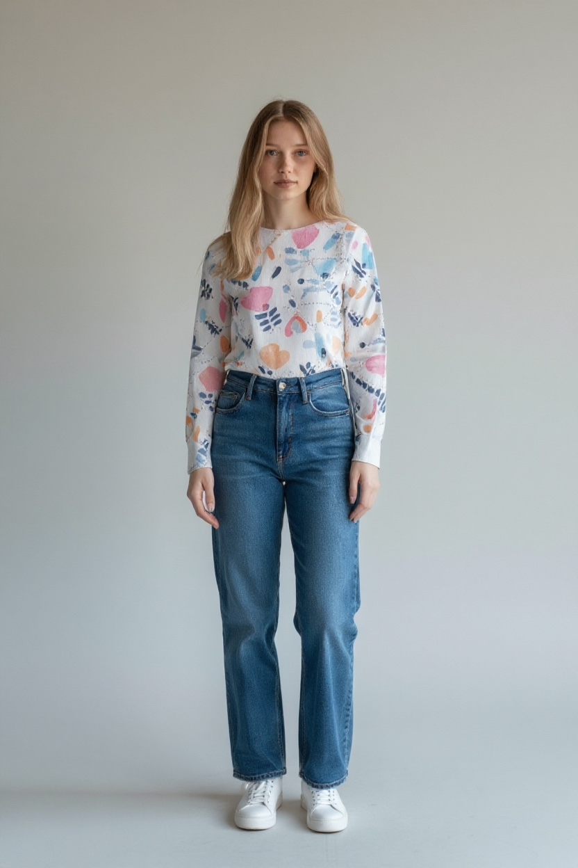 Artful Motion Knit Sweater