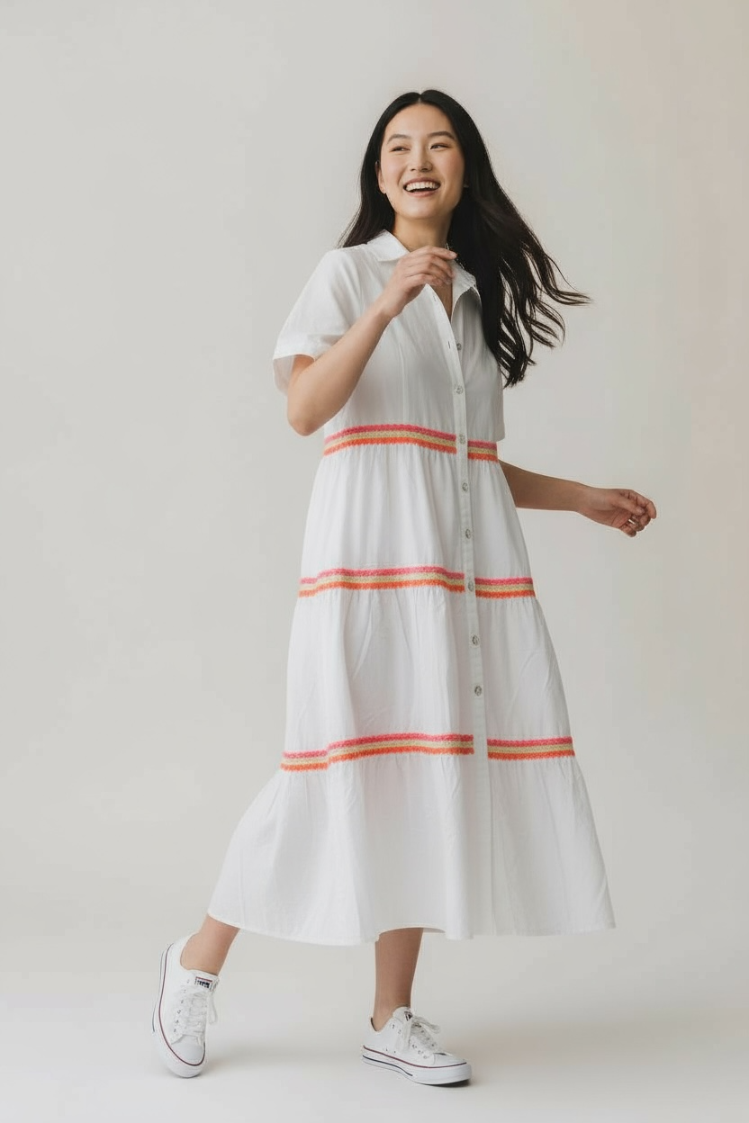 Sunline Breeze Shirt Dress
