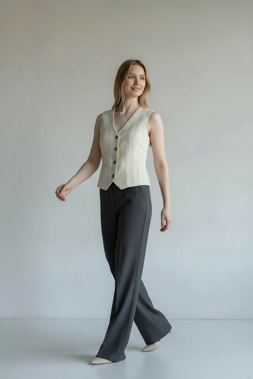 Khadi Muse Tailored Vest
