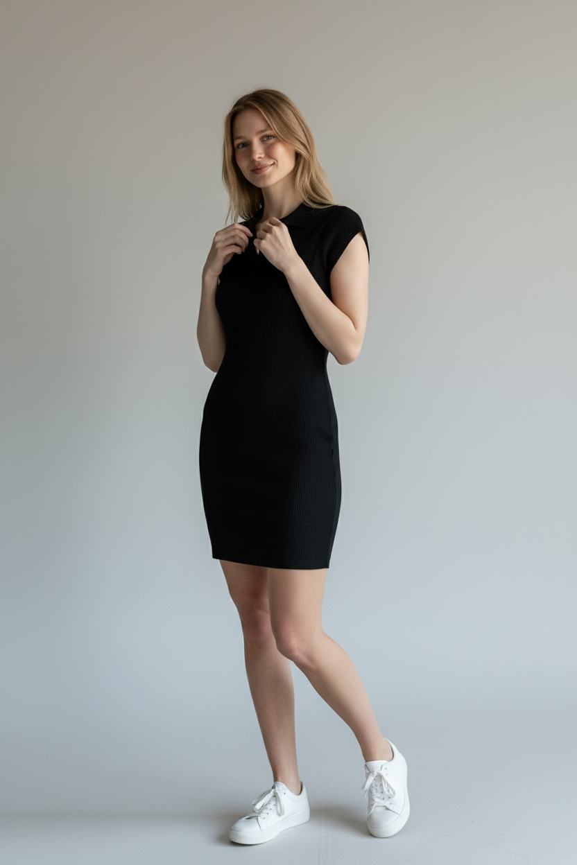 Minimal Knit Dress